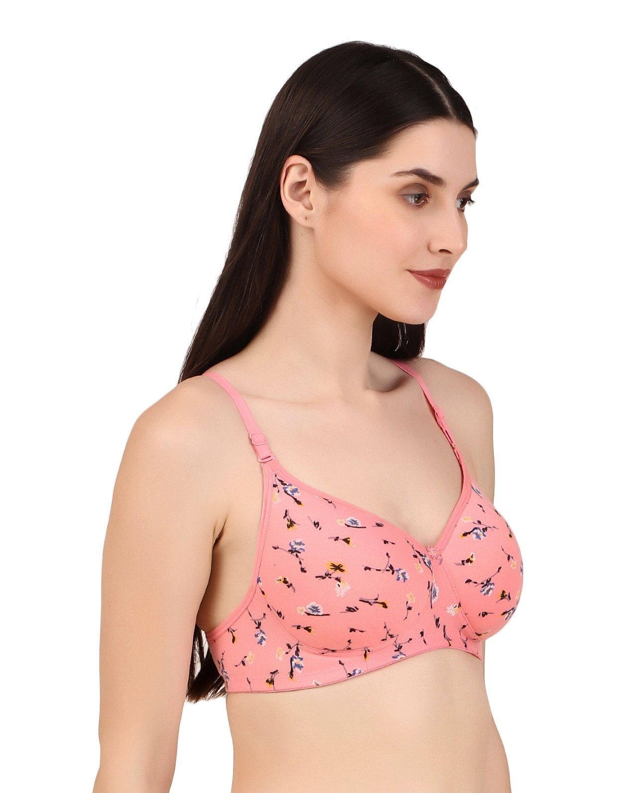 Seamless Printed Lightly Padded Bra