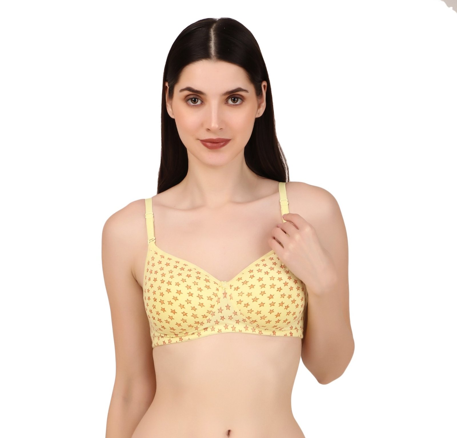 TwinkleSoft Star Print Bra