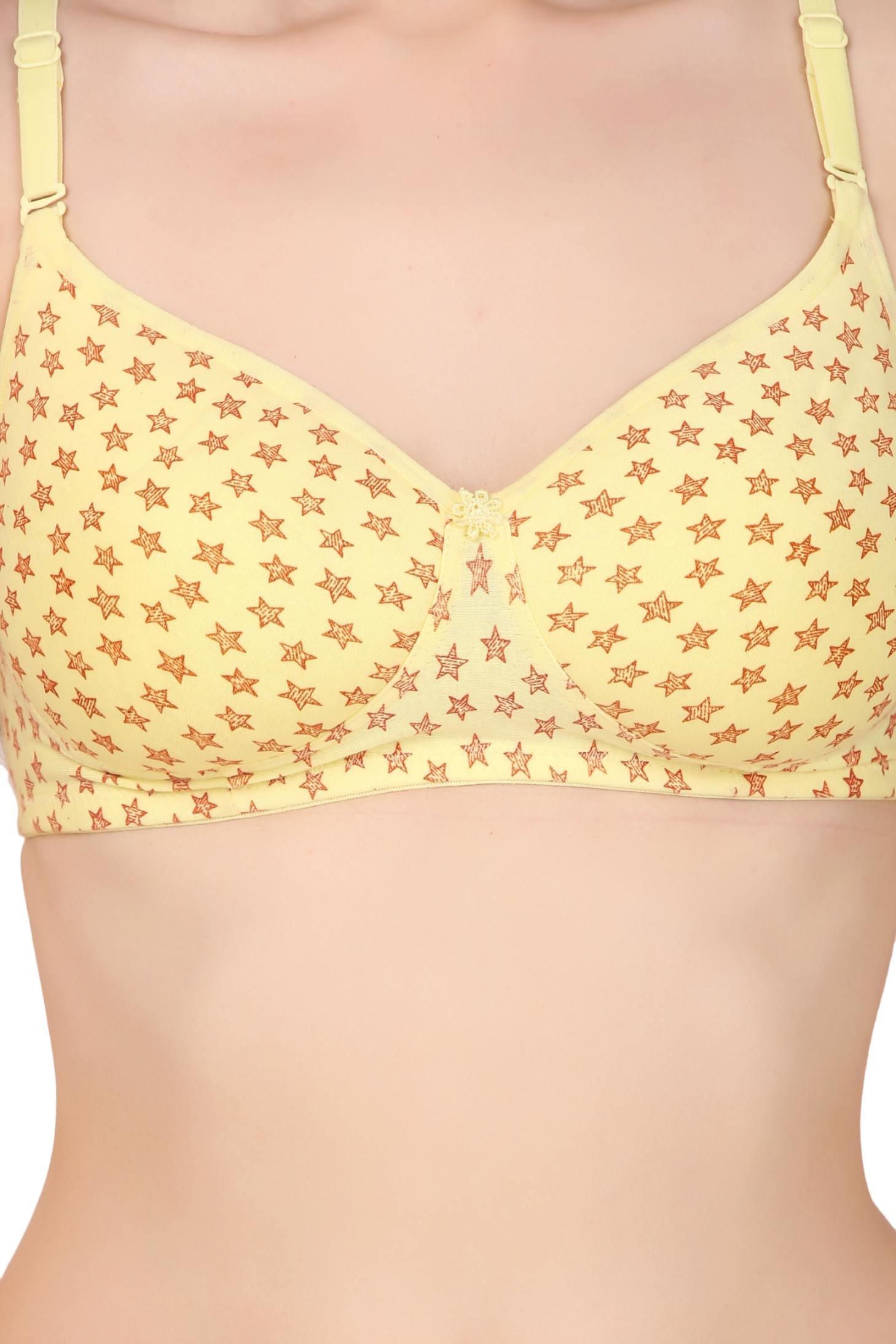 TwinkleSoft Star Print Bra