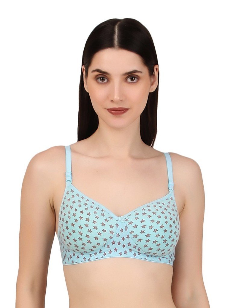 TwinkleSoft Star Print Bra