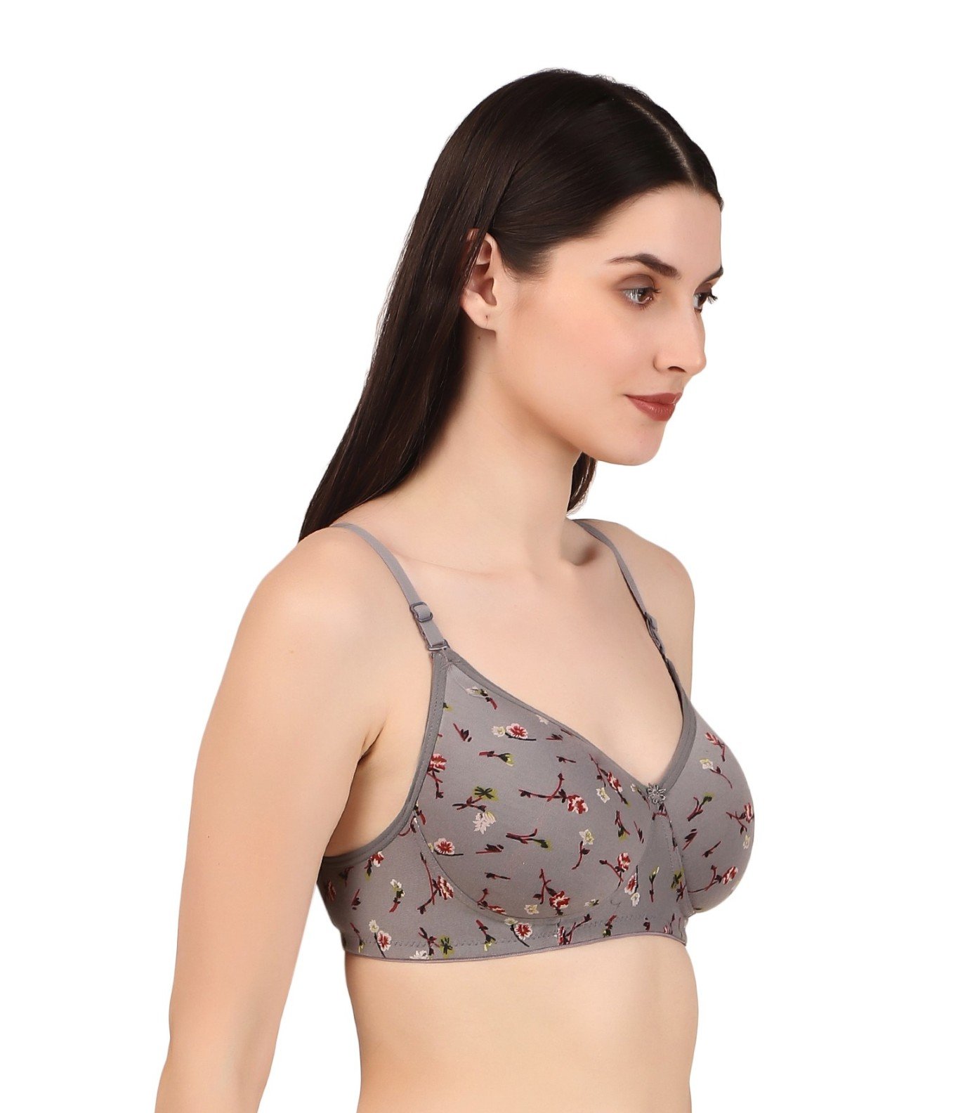 Seamless Printed Lightly Padded Bra