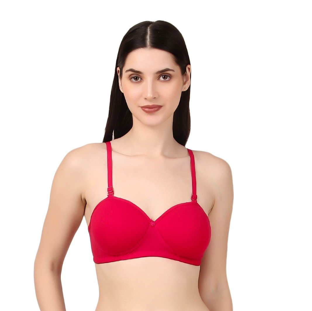BoldBasics Solid Padded Bra