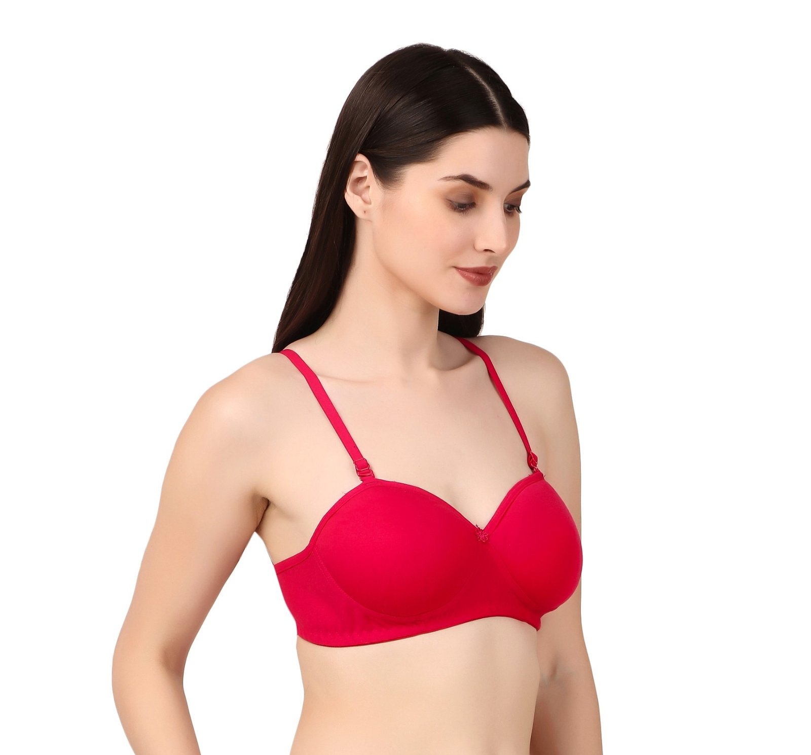 BoldBasics Solid Padded Bra