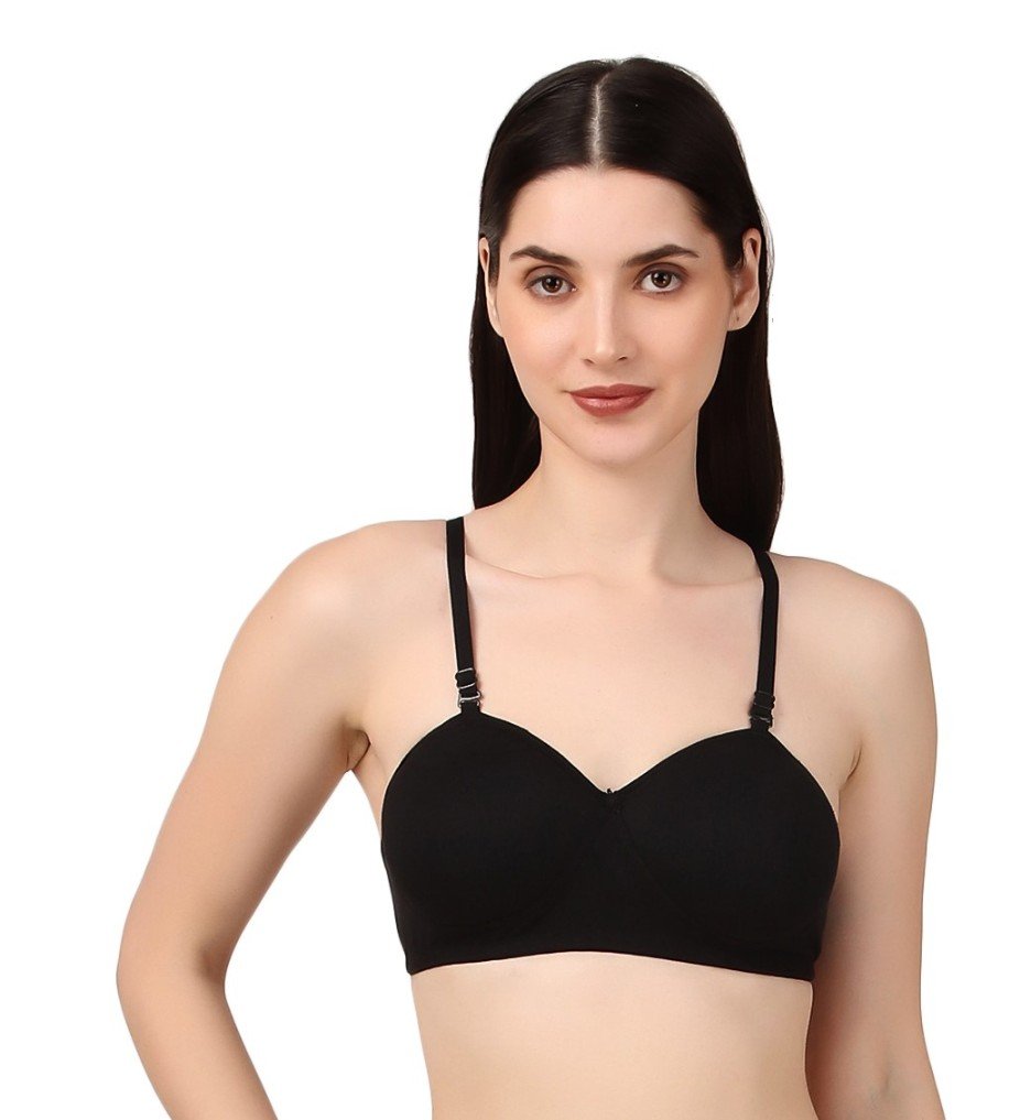 BoldBasics Solid Padded Bra