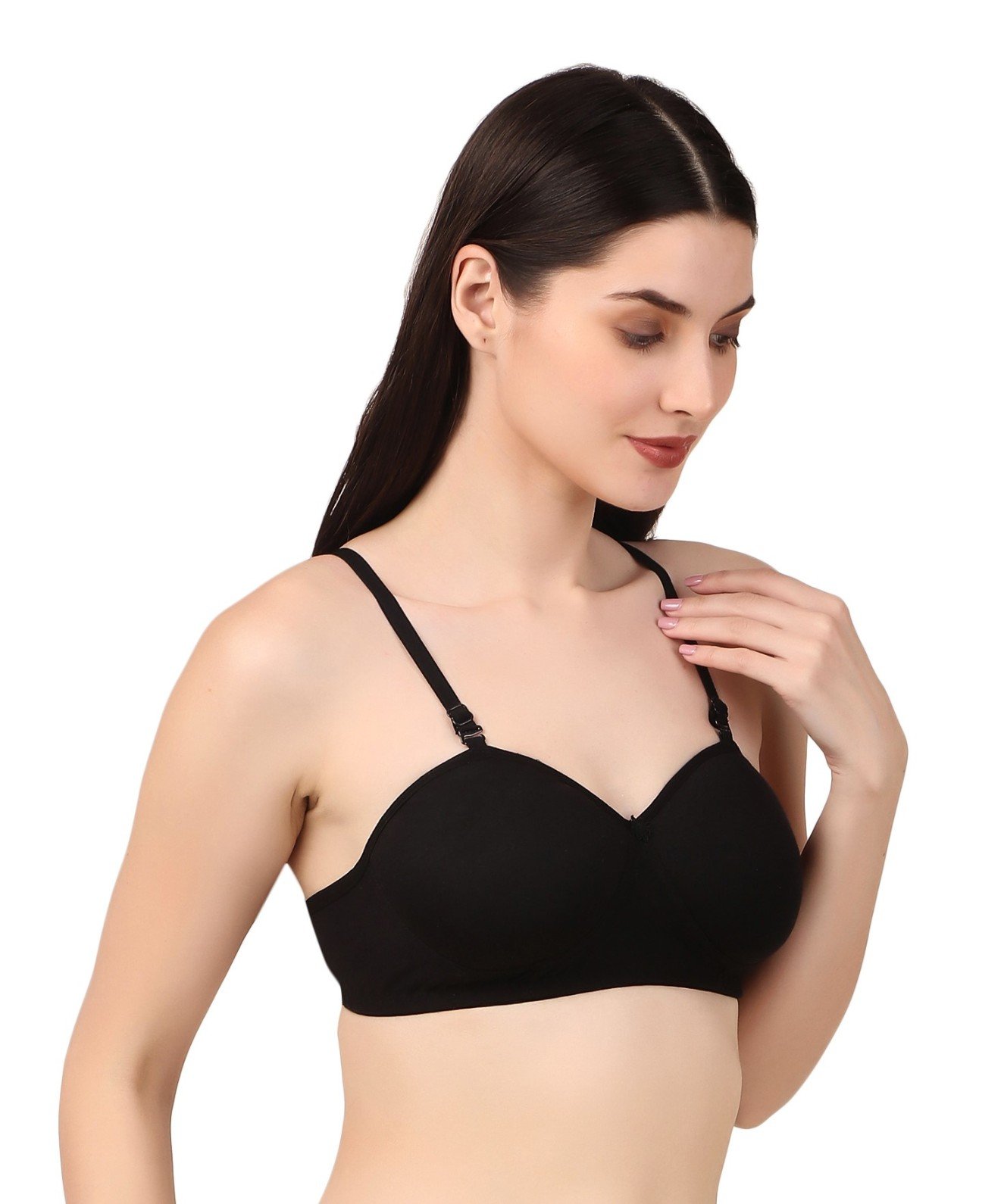 BoldBasics Solid Padded Bra