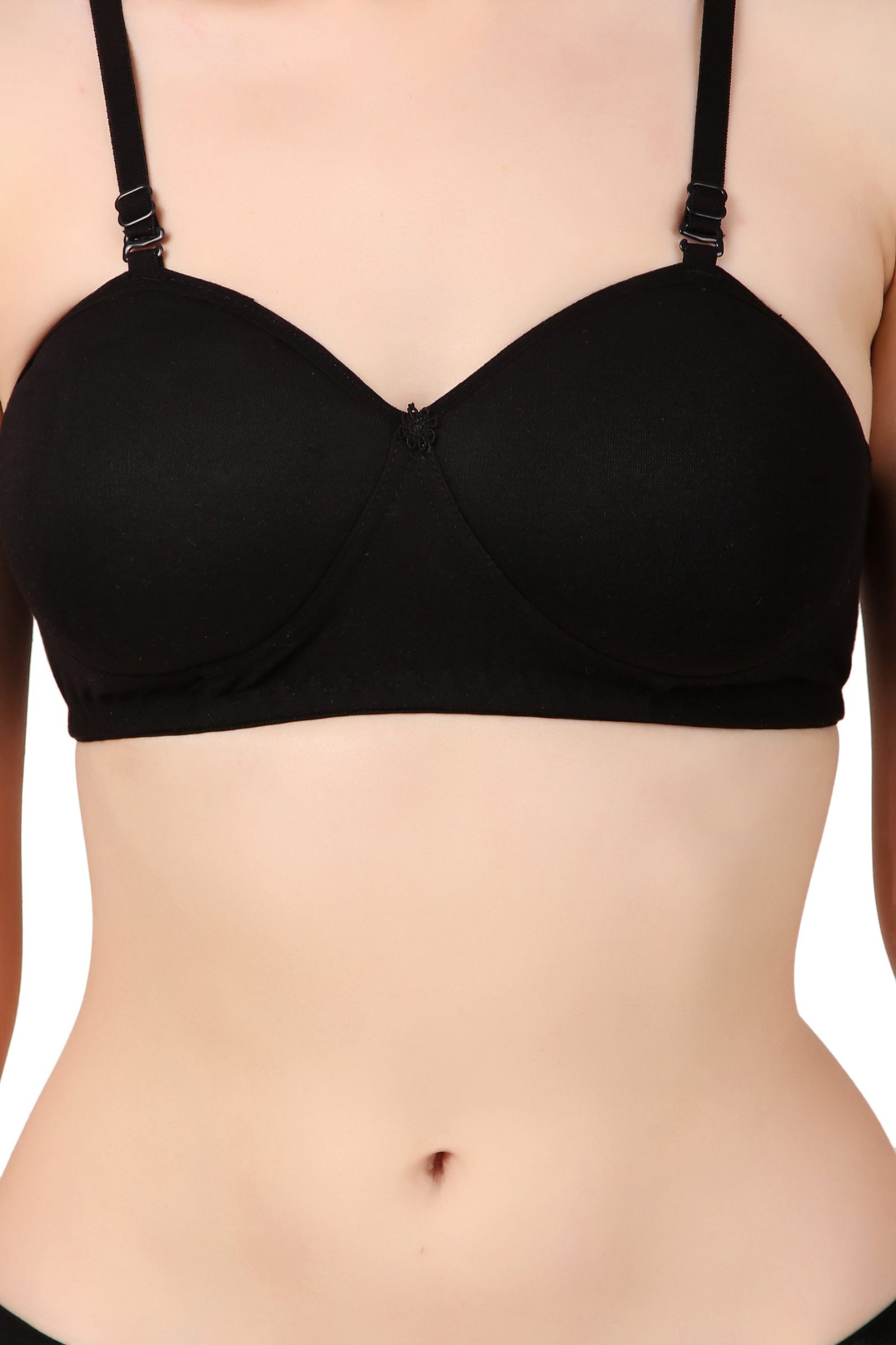 BoldBasics Solid Padded Bra
