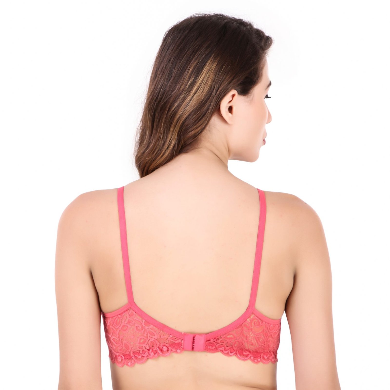 LaceCharm Side Lace Padded Bra