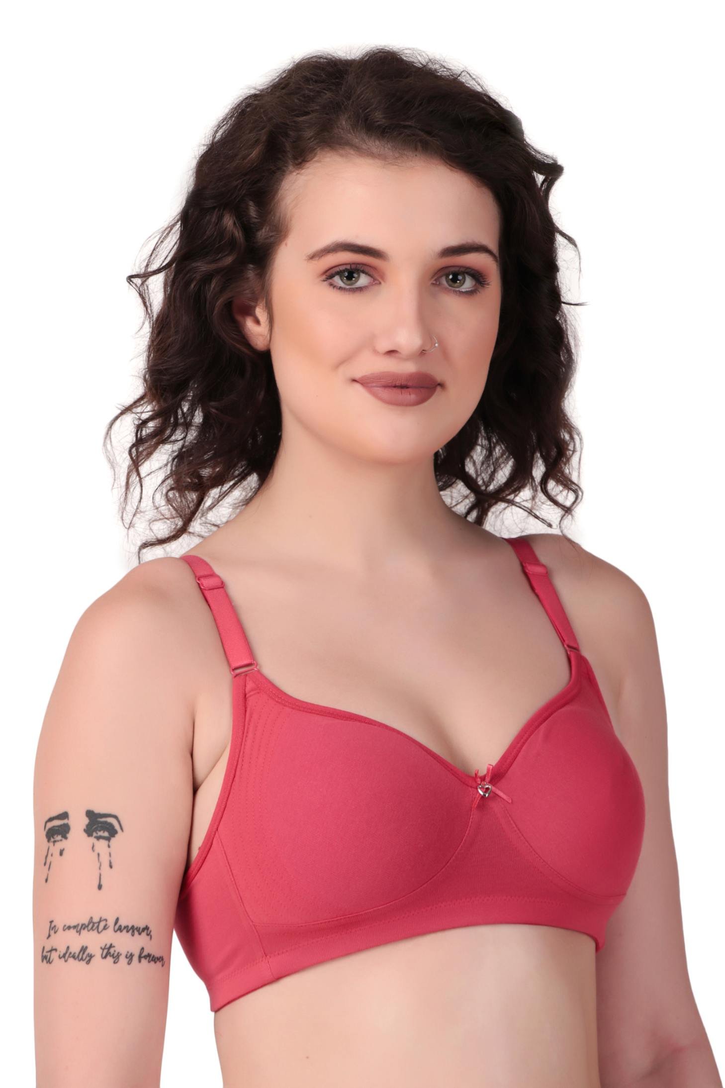 Premium Cotton Lycra Bra