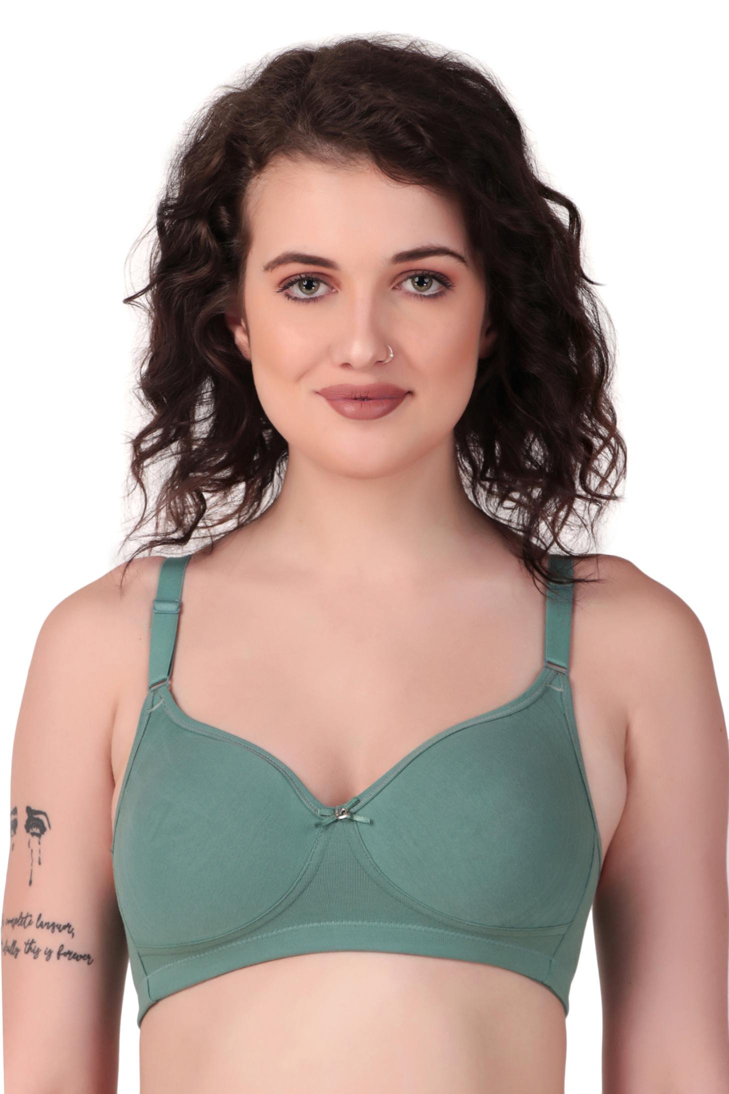 Premium Cotton Lycra Bra