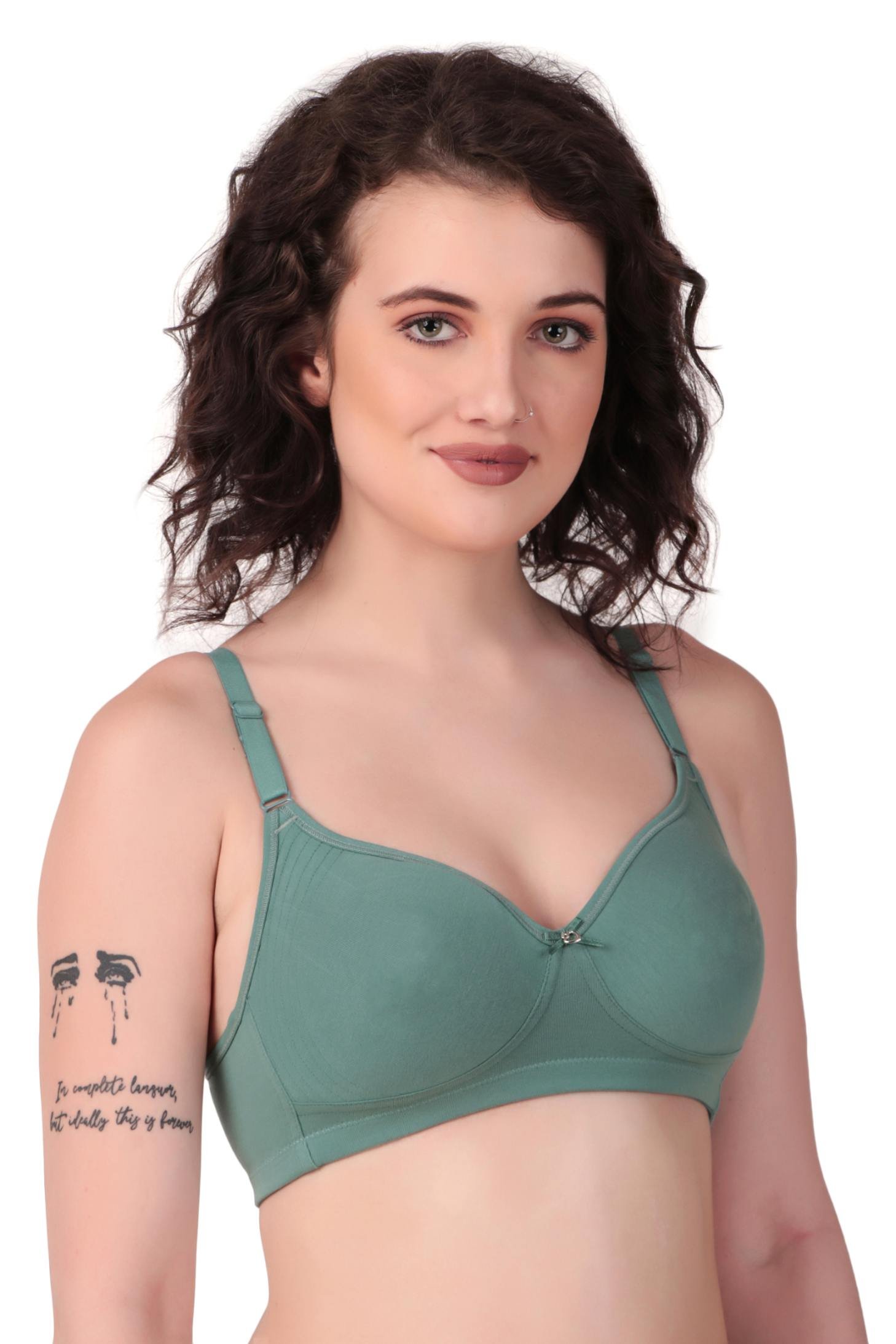 Premium Cotton Lycra Bra