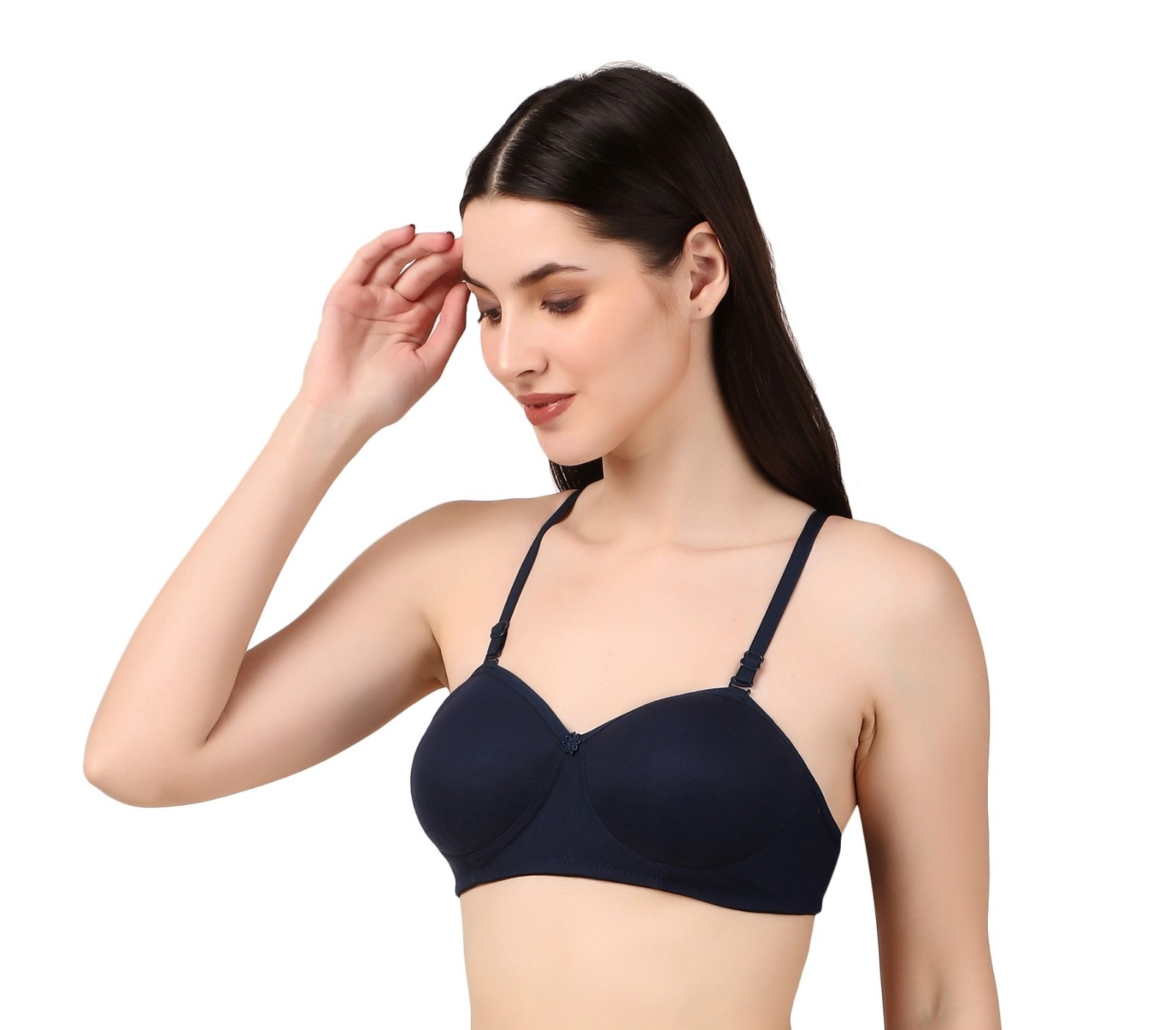 Solid Color Lightly Padded Bra